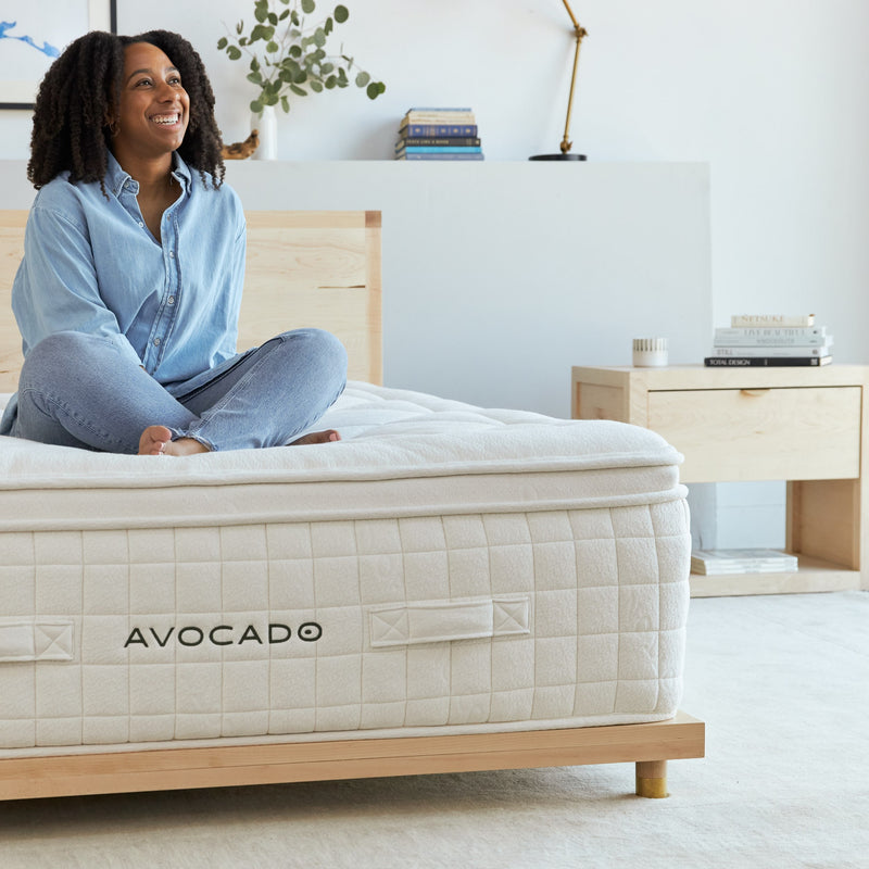 Under Bed Storage  Avocado Green Mattress