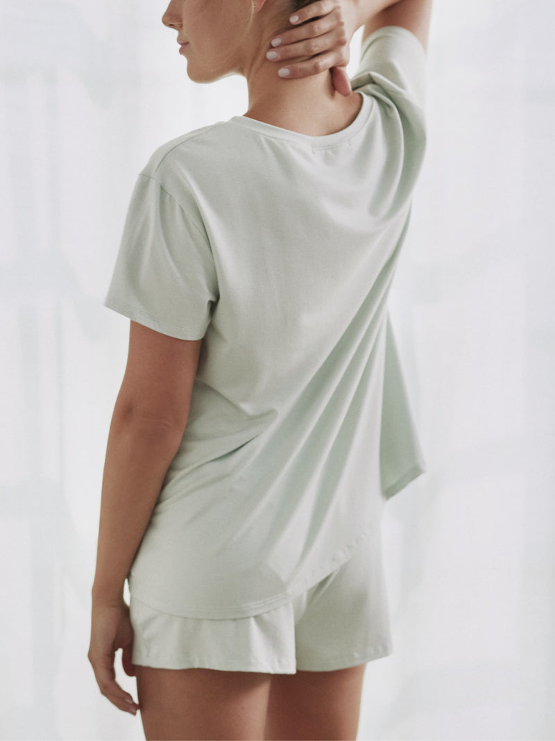 Women's Modal Tee Shirt - HASS® Apparel by Avocado® – Avocado Green Mattress