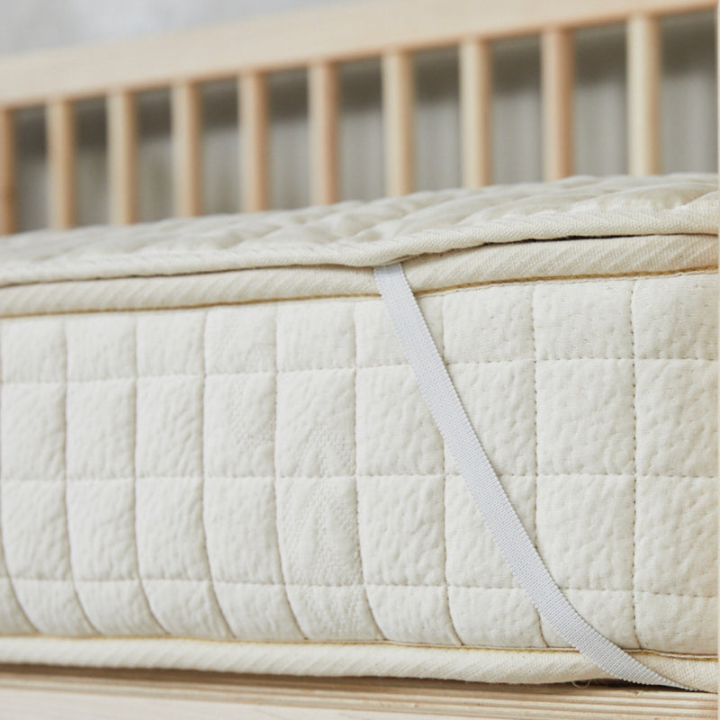  American Baby Company Waterproof Quilted Sheet Saver Changing  Pad Liner Made with Organic Cotton Top Layer, Natural Color (Pack of 2) :  Baby