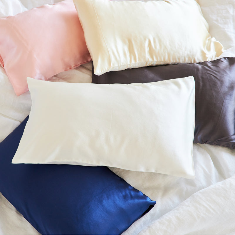 Bed Pillow Cases / Covers, Natural Cotton